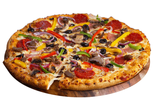 Pizza au chorizo chez Pizza 13 Ouagadougou